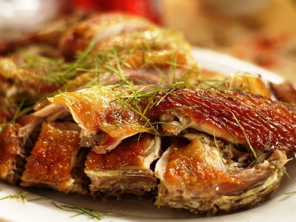 Món gà đồi tại Tam Đảo