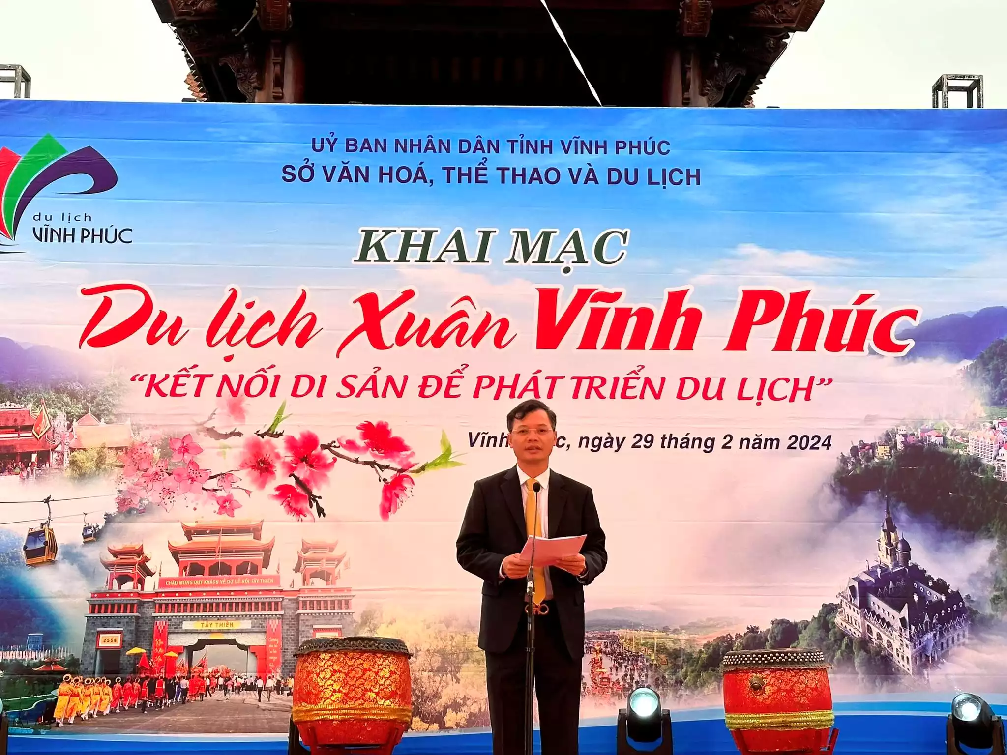 Du lịch Xuân Vĩnh Phúc –“Kết nối di sản để phát triển Du lịch”